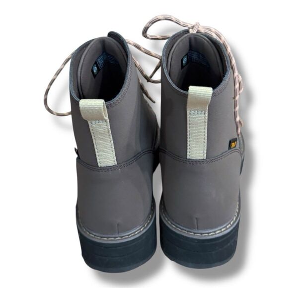 Teva Midform Lace-Up Waterproof Boots Brown Reconstituted Leather Women's Sz 10 - Picture 4 of 10
